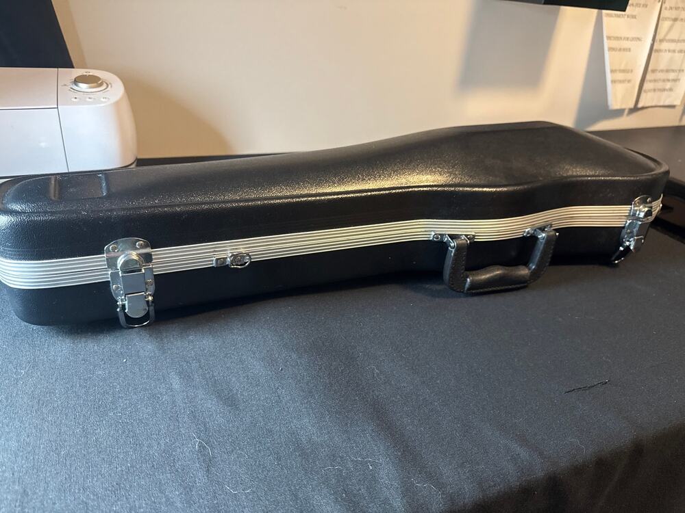 Violin Hardcase Carrying Case w/ Super Soft Faux Lining 33”L